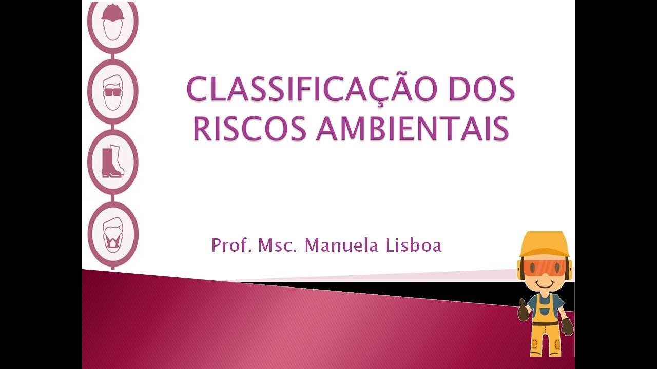 Aula 5 - Classificação dos Riscos Ambientais