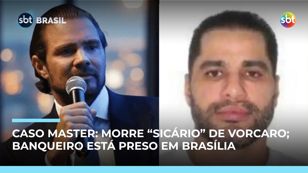 Caso Master: “Sicário” morre sob custódia da PF e Vorcaro segue no Complexo da Papuda  | #SBTBrasil
