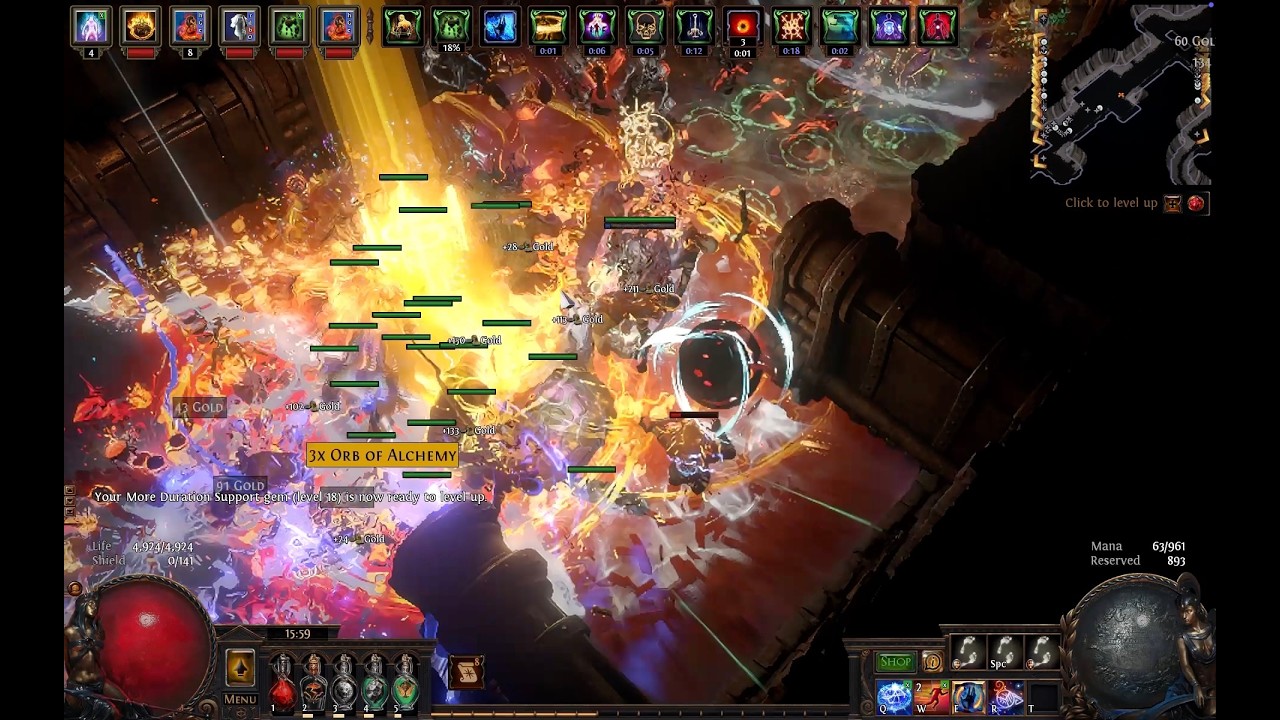 Elemental Relic Autobomber - Wisped 10-mod Nightmare