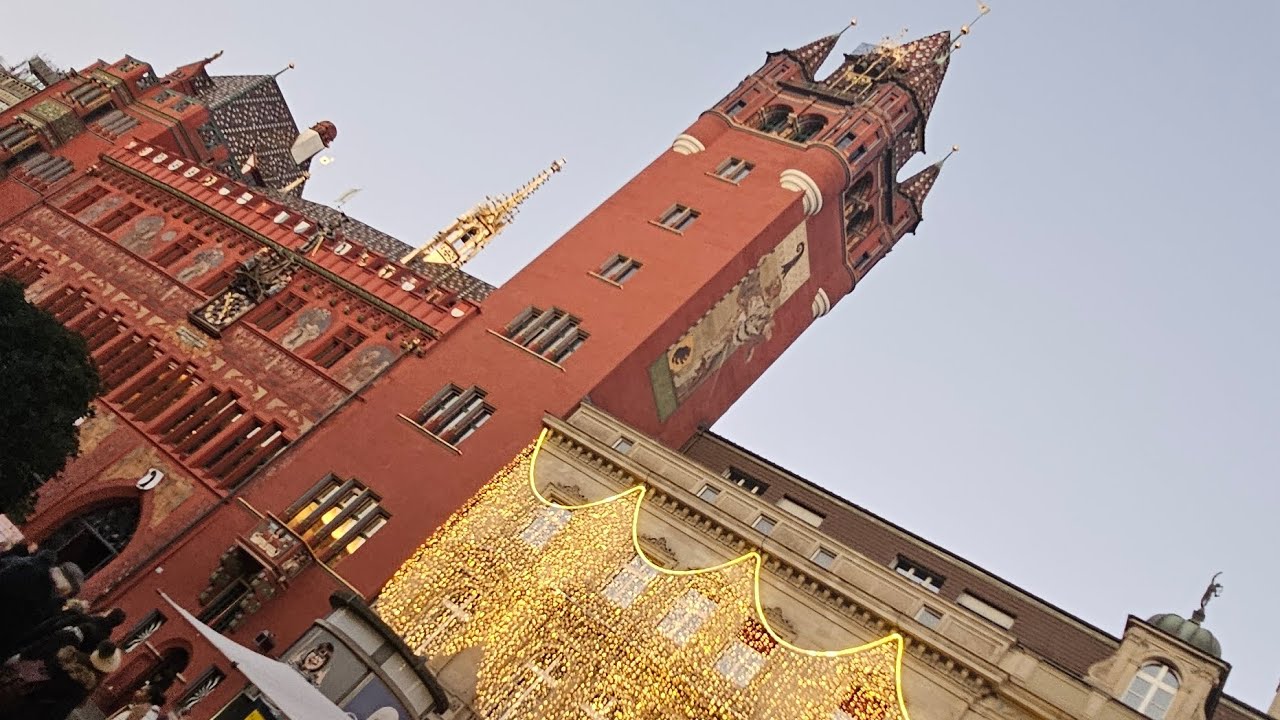Basel, Switzerland - City & Christmas market 