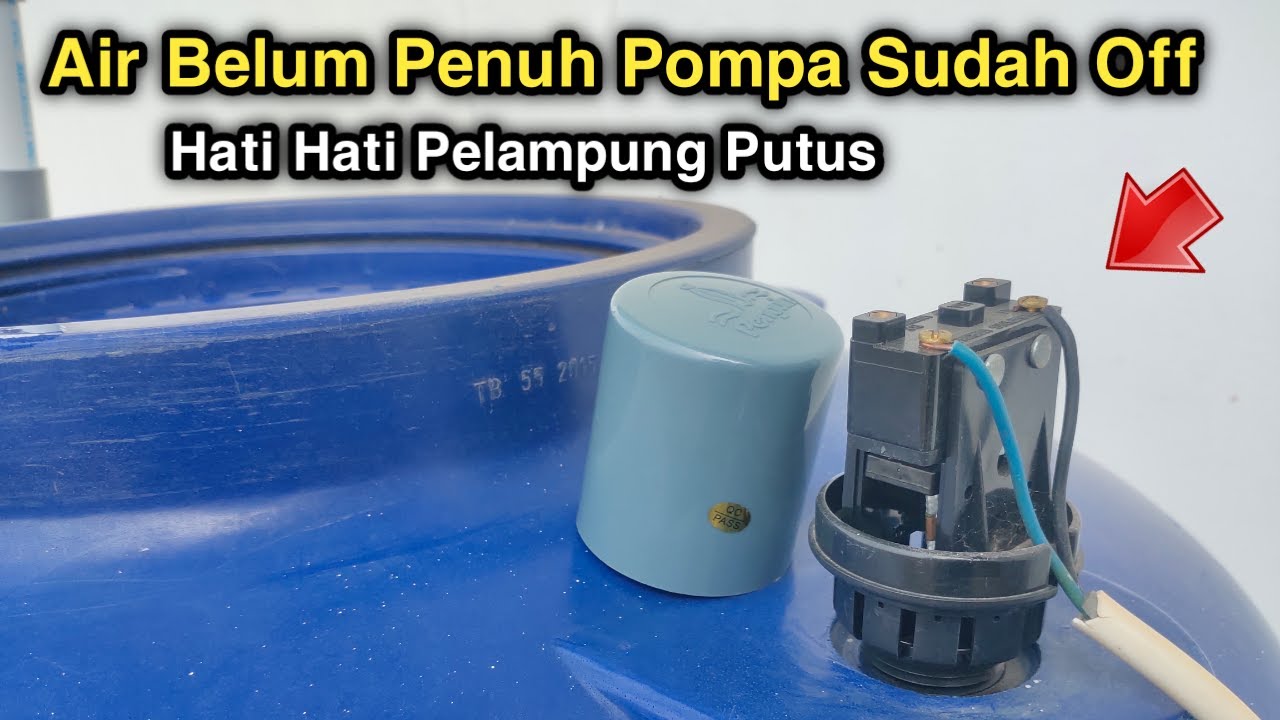 Cara Setting Dan Fungsi Pelampung Radar Air Otomatis Toren