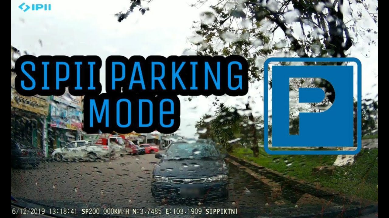 SIPII SP200 6 hours in 3 minutes parking mode time-lapse!!