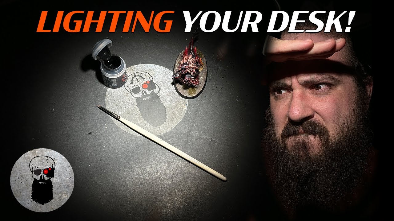 How to Light Your Hobby Desk!