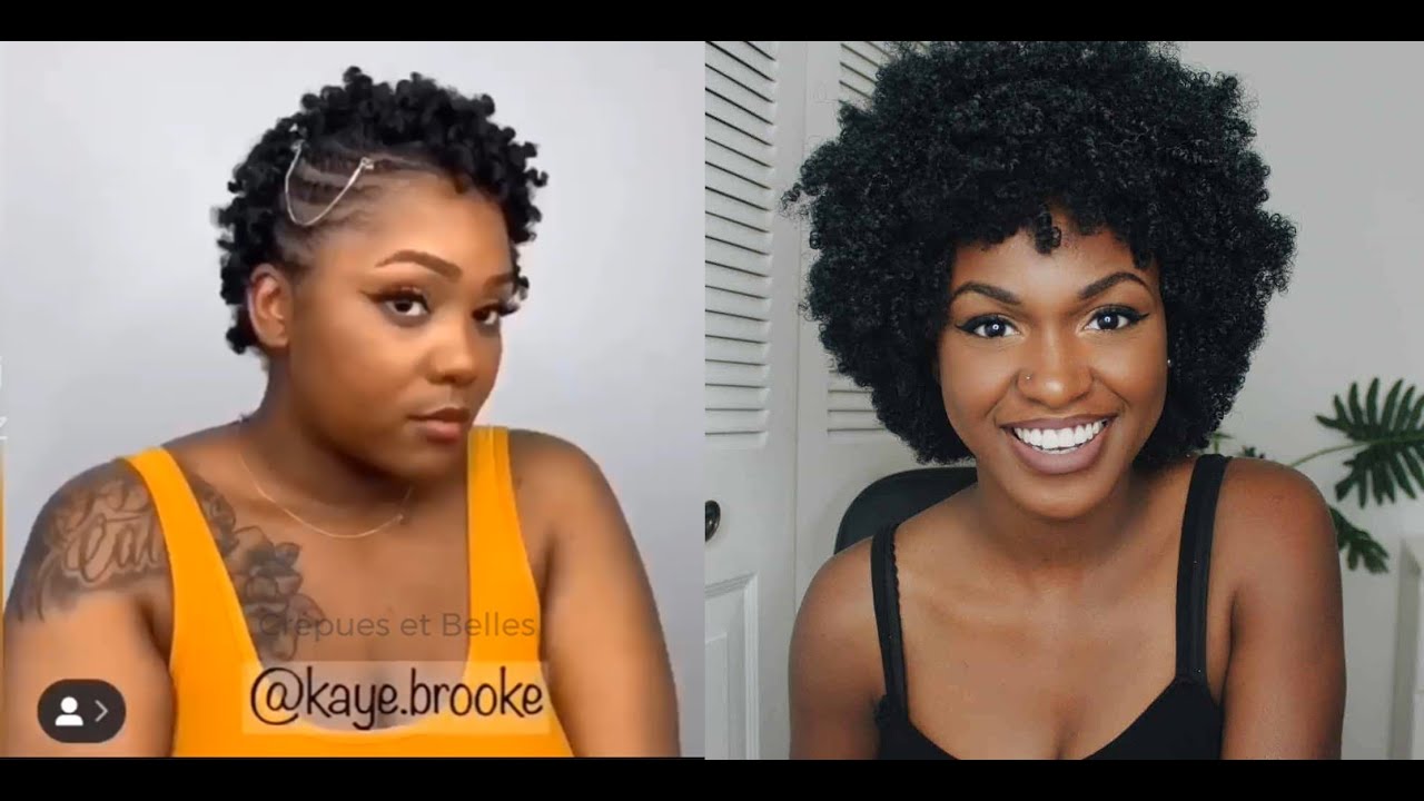 10 Coiffures Élégantes pour cheveux Crépus Afro Courts à mi-longs