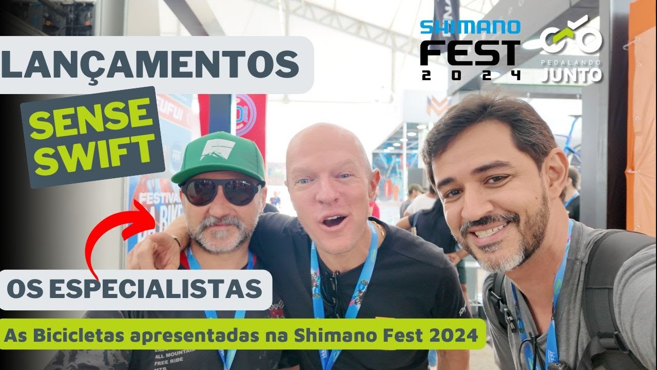 Lançamentos Sense - Shimano Fest | Pedalando Junto