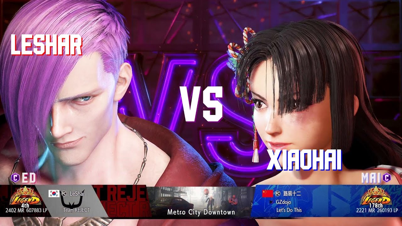 SF6 leshar (Ed Classic) Vs Xiaohai (Mai Classic)