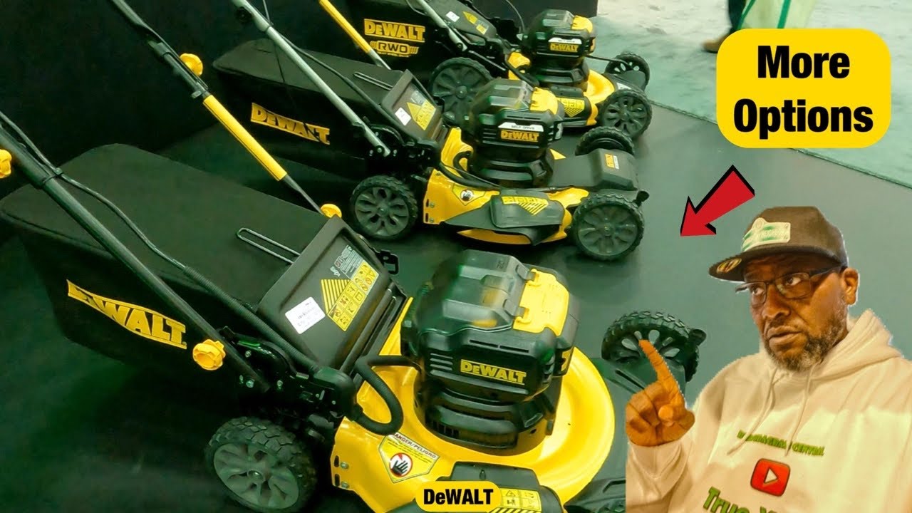Don't Buy DeWALT Mowers until you watch this // 2023 has more options