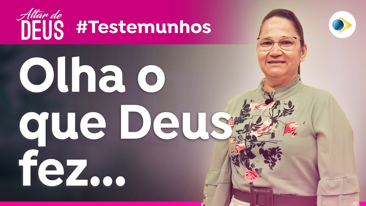 Testemunho | Valdilene Rocha | Altar de Deus 21/03/22