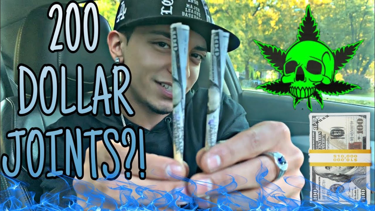 SMOKING 200 DOLLAR JOINTS!!! #SuperGlue #Hundos