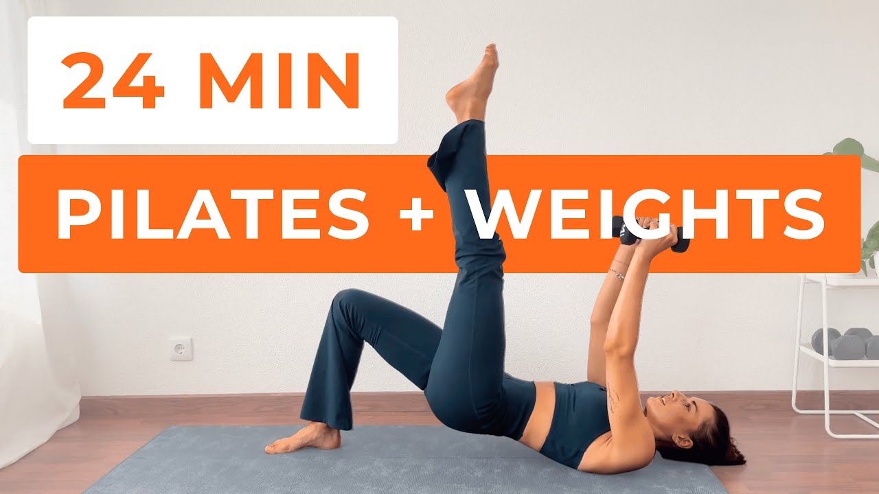 24 MIN FULL BODY WORKOUT WITH WEIGHTS | Intermediate - Advanced Home Workout