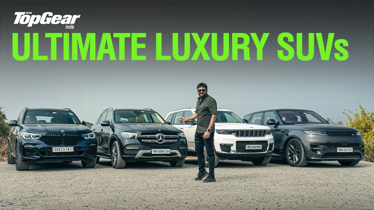 Ultimate Luxury SUVs | Jeep Grand Cherokee vs Mercedes-Benz GLE vs BMW X5 vs Range Rover Sport