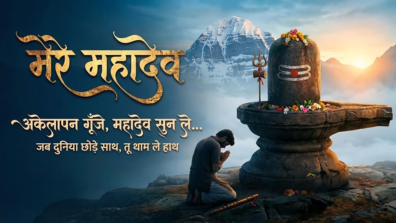 मेरे महादेव 🙏| जब दुनिया छोड़े साथ, ❤ तू थाम ले हाथ | Heart Touching Shiv Bhajan by Jk Bhakti Era 