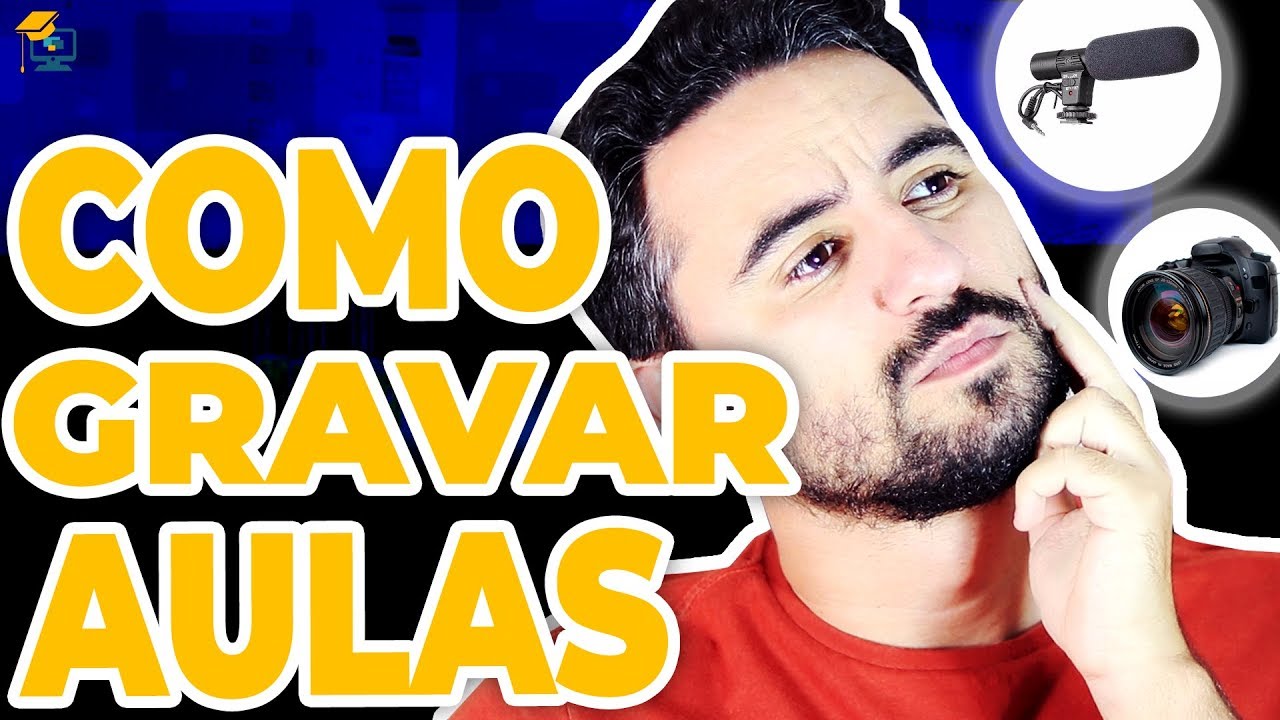 🔴 COMO GRAVAR AULAS para cursos online