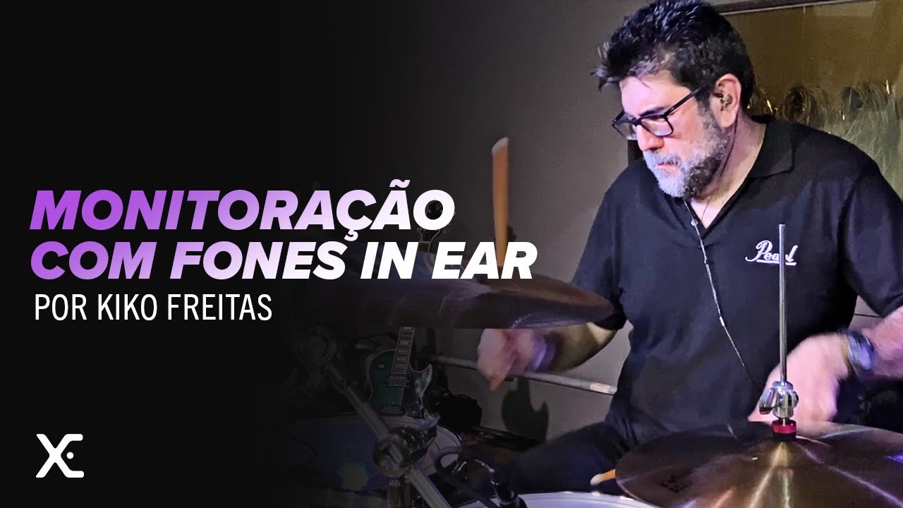 Monitora&ccedil;&atilde;o de Som com Fones in Ear por Kiko Freitas