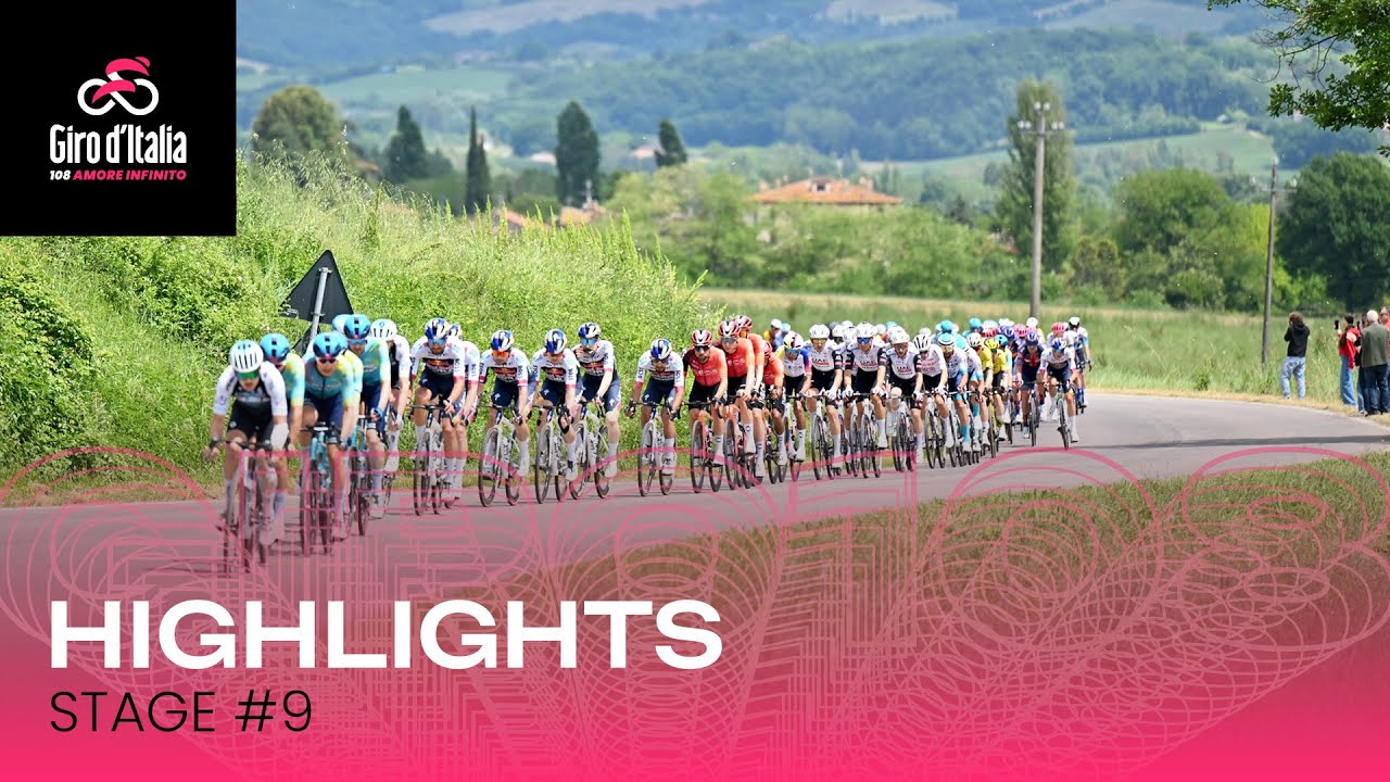 Giro d'Italia 2025 | Stage 9: Highlights