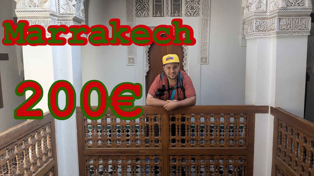 3 Jours à Marrakech 🇲🇦 pour 200€ Tout Compris !