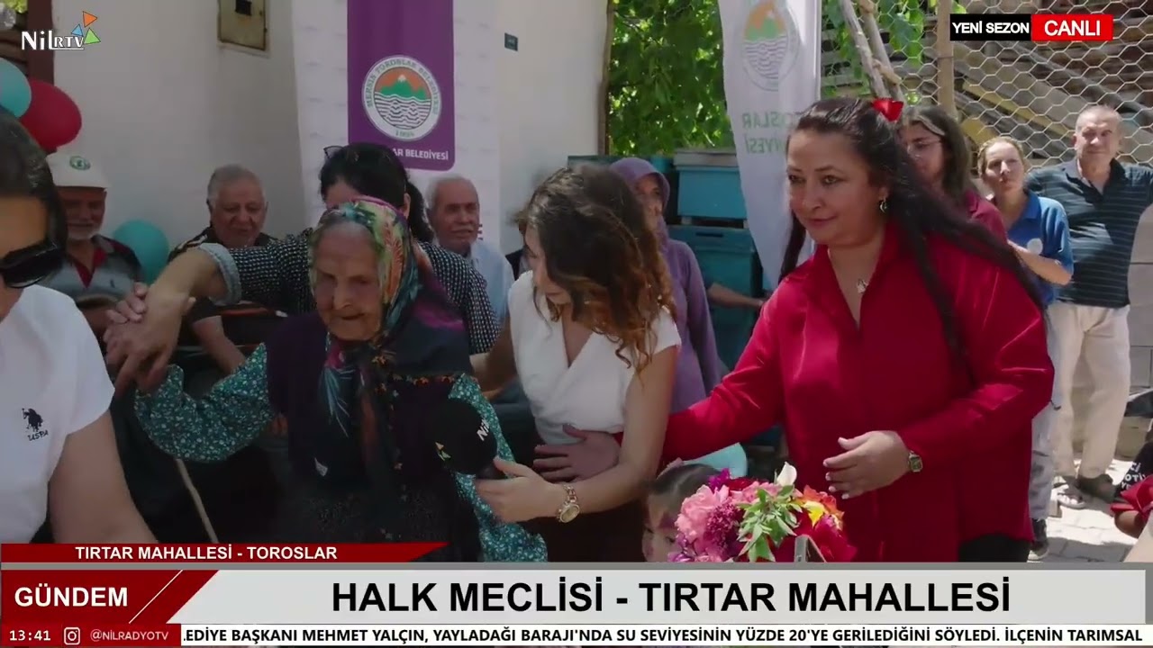 100 Yaşındaki Zeynep Teyzenin Doğum Günü Kutlandı 🎉 Halk Meclisi Tırtar Mahallesinde