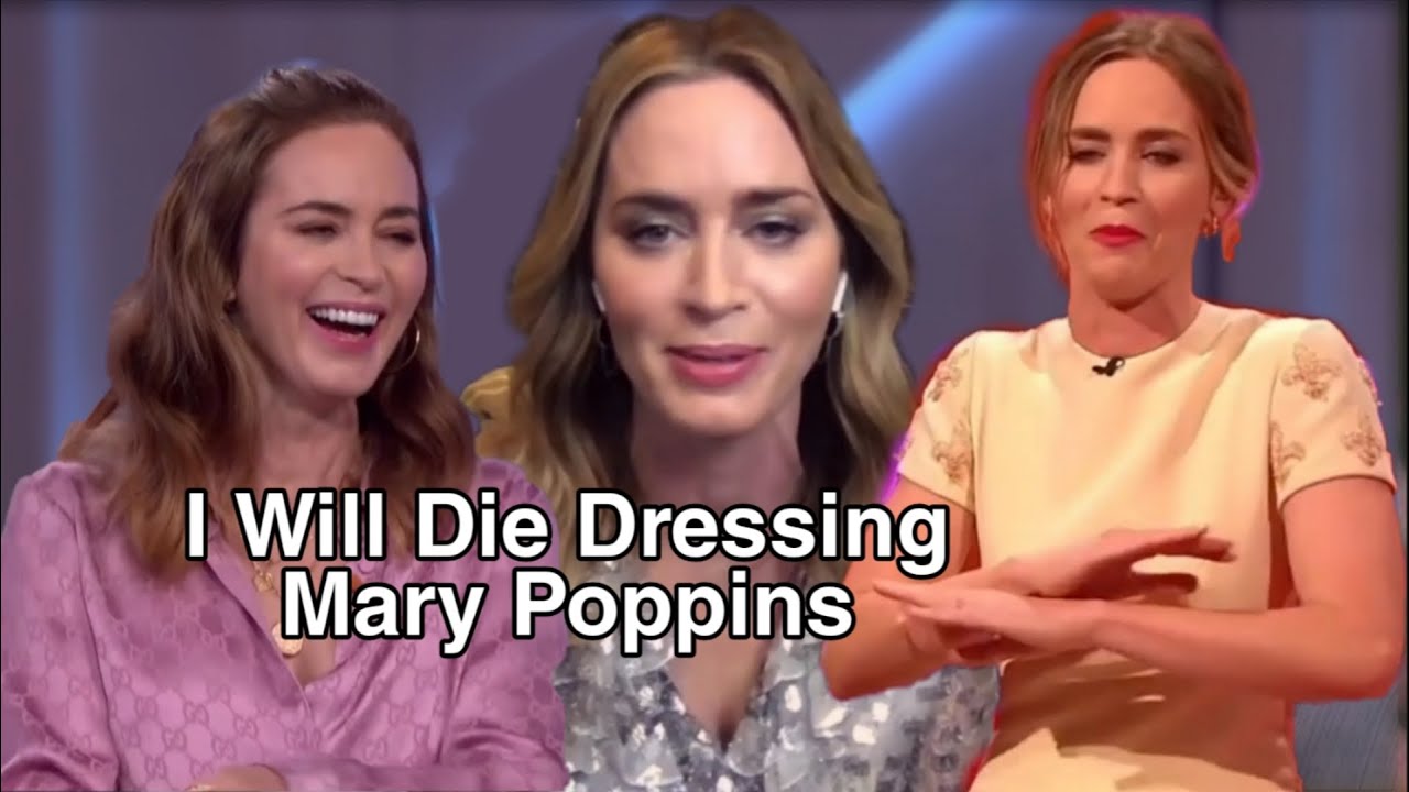 Emily Blunt Savage Moments For 3 Minutes Straight