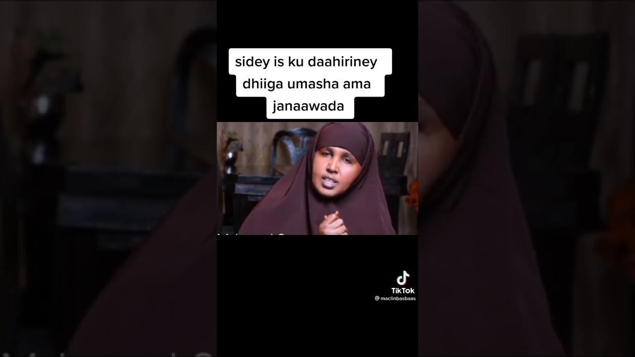 sidey isku daahiriney dhiiga umusha ama janaawada