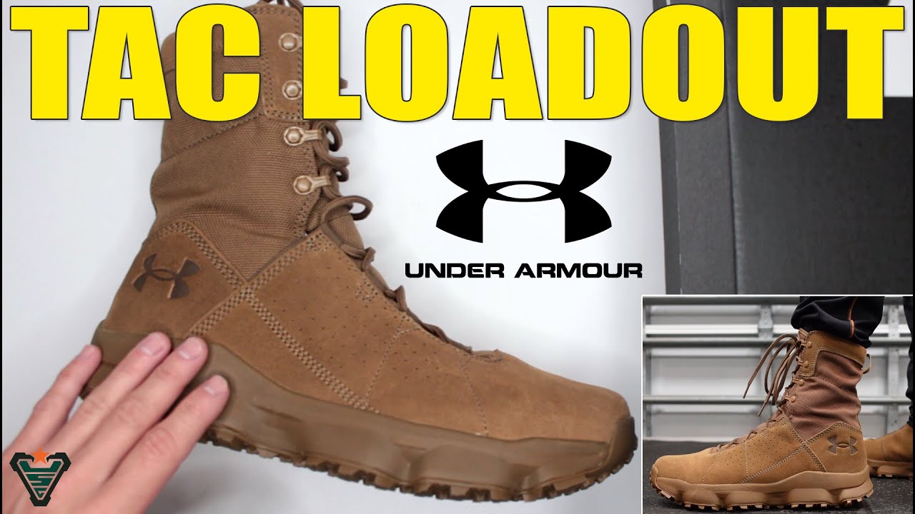 Under Armour Tac Loadout Review (Under Armour Combat Boots Review)