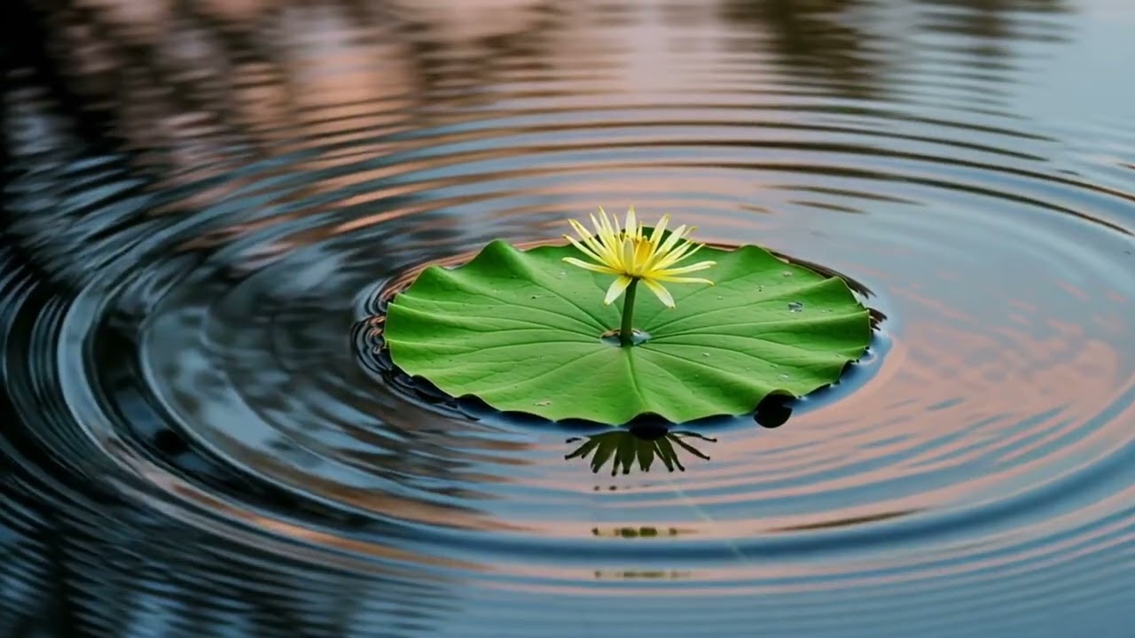 Quiet Lily Pad | Soft Ripples + Calm Mind