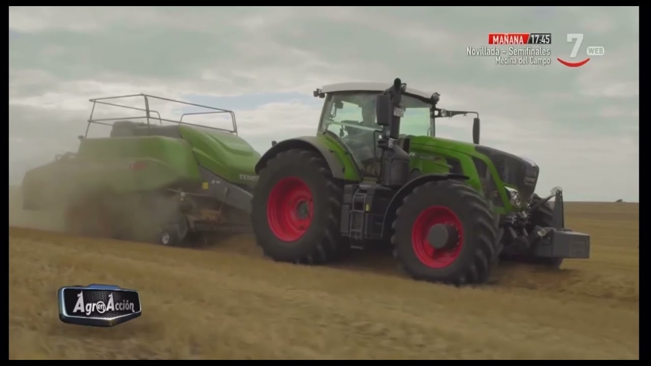 EMPACADORA FENDT 1290 XD / COSECHADORA FENDT IDEAL / AGRO EN ACCIÓN / FENDT SAPESA
