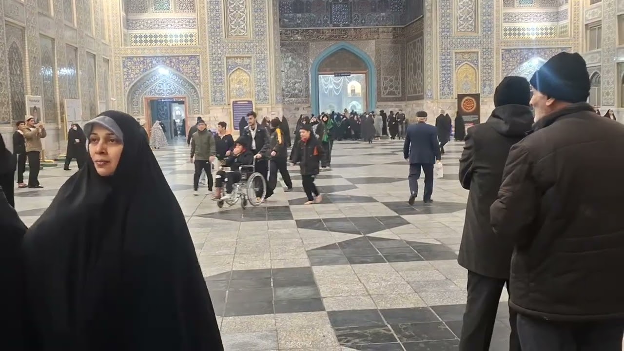 The Morning Chant Ritual at the Holy Shrine of Imam /طقس النَّداء الصباحي في الحرم المطهّر للإمام 