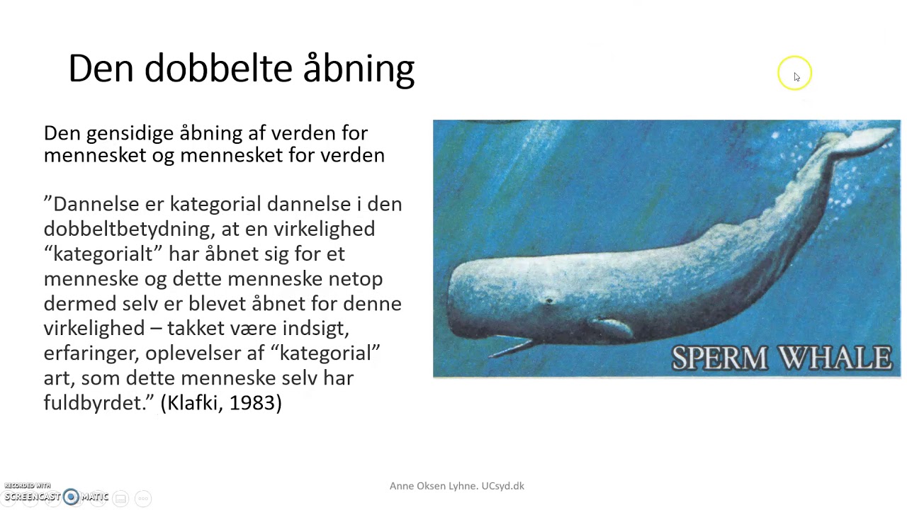 Klafkis dannelsesteori
