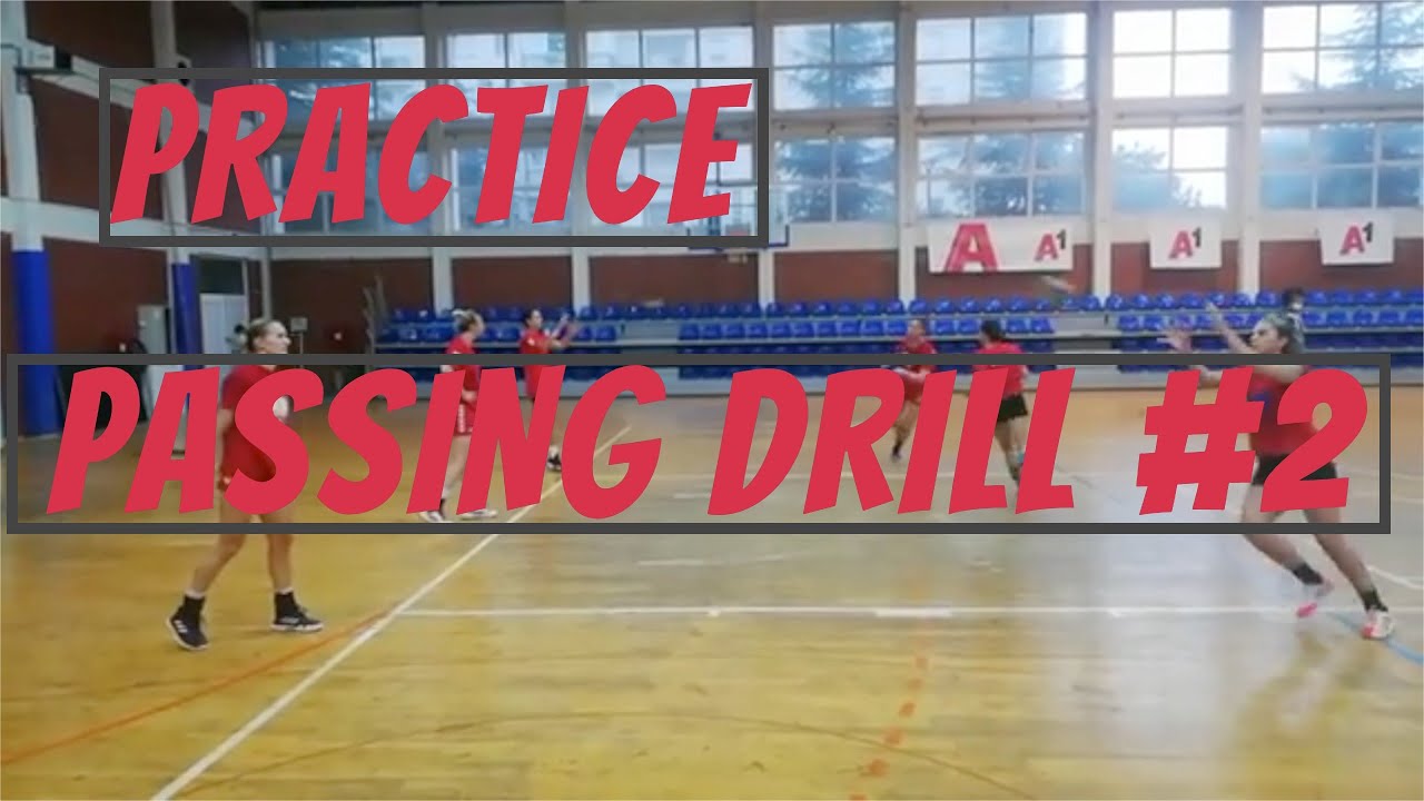 HANDBALL EDUCATION VIDEOS - [PRACTICE] [PASSING DRILL #2]