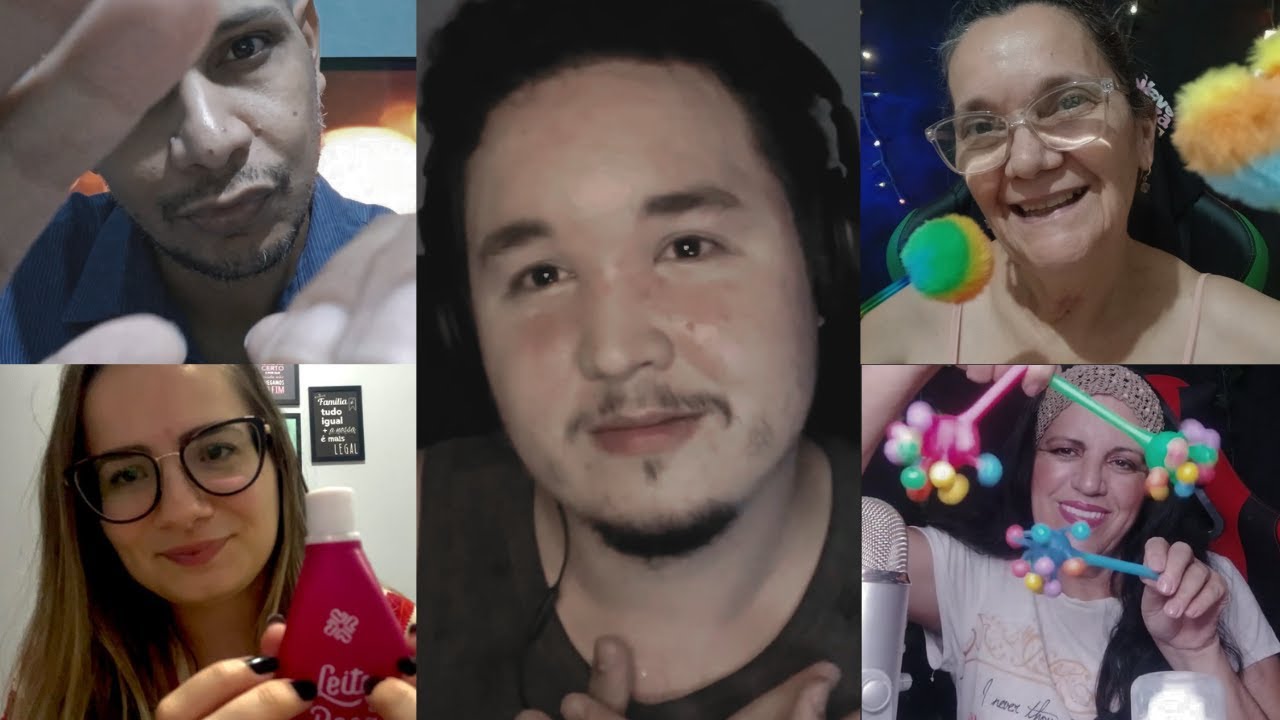 ASMR Caseiro - Tapping, Sussurros, Toque na tela, Mouth Sounds, Hand Movements e Soft Spoken