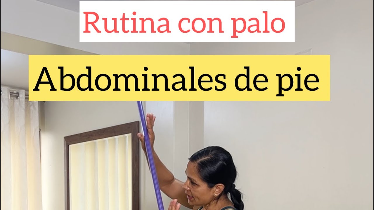 ABDOMINALES DE PIE para reducir cintura y APLANAR abdomen
