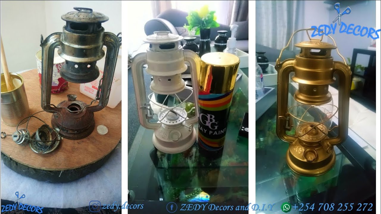 trash to treasure: GOLDEN LAMP