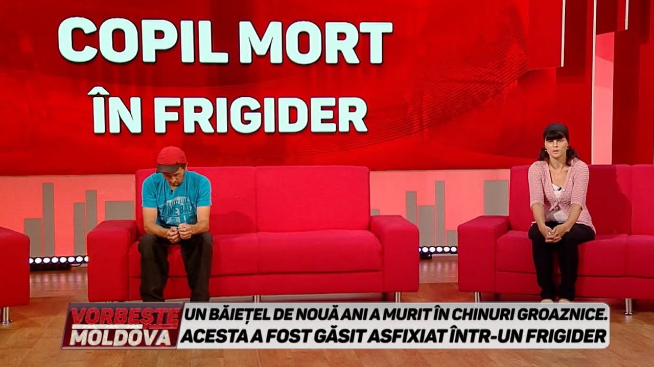 VORBEŞTE MOLDOVA: COPIL MORT ÎN FRIGIDER