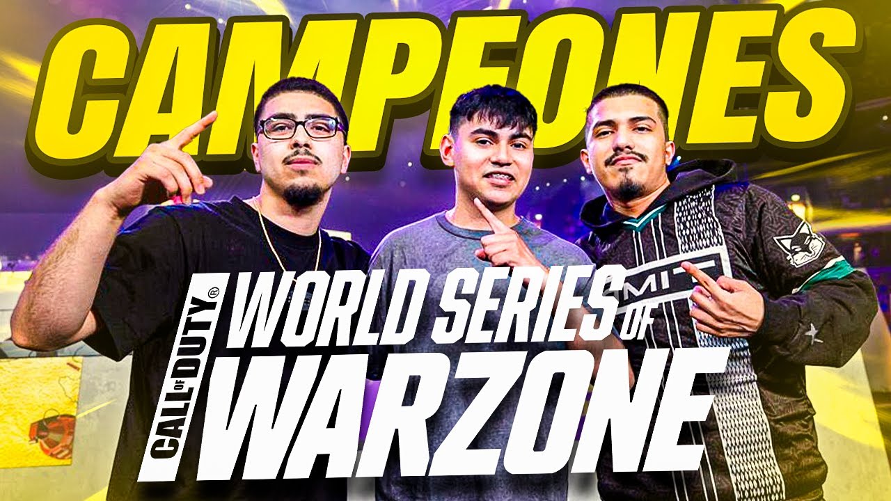 Así GANÓ el MUNDIAL PRESENCIAL el MEJOR JUGADOR del MUNDO de Warzone *DiazBiffle*