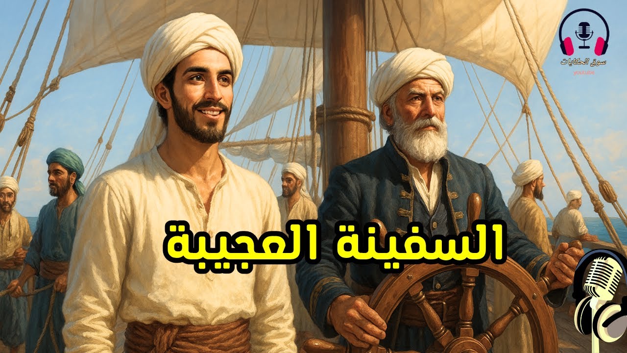 قصة السفينة العجيبة، من القصص المشوقة قبل النوم، ضع السماعات واستمع، سوق الحكايات والقصص