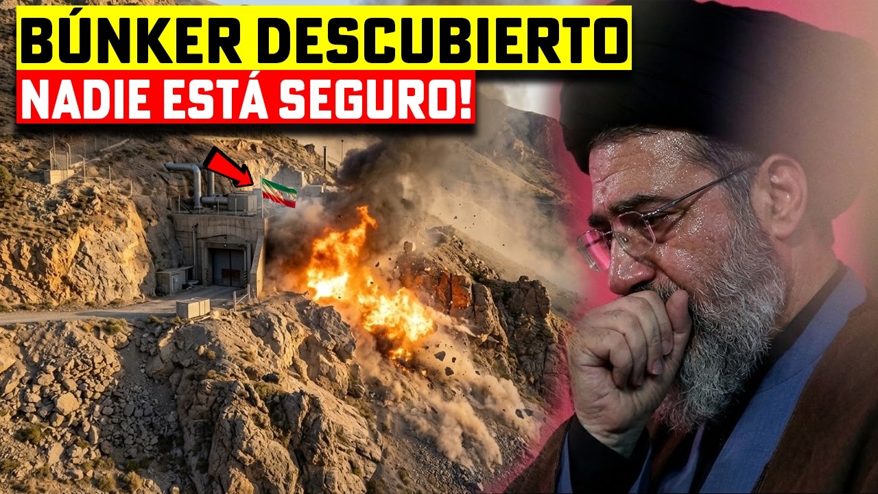 El escondite secreto de Khamenei fue descubierto… y comienza el colapso