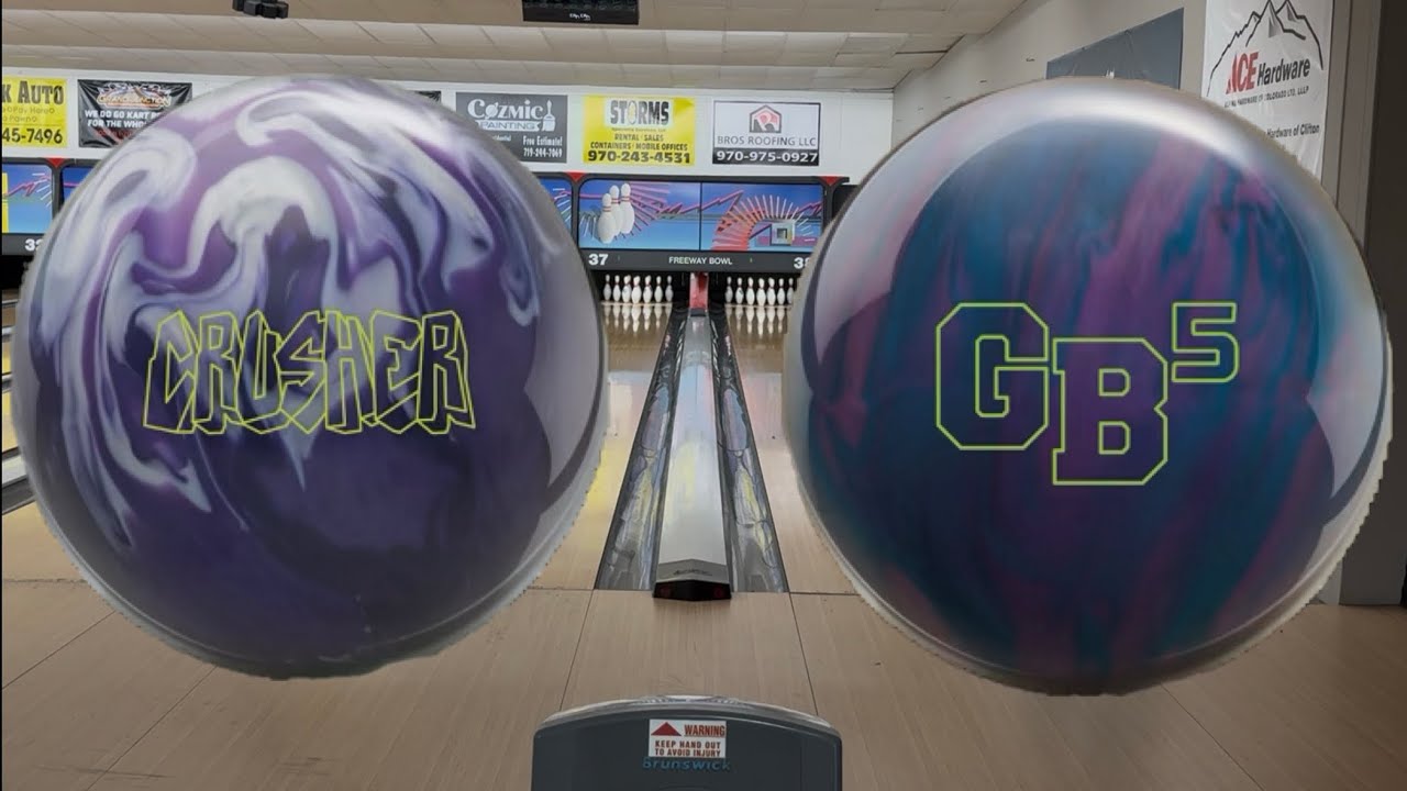 2025 Ebonite Ball of the Year - Crusher Hybrid vs GB5 Pearl