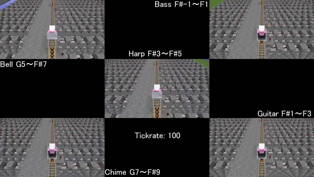 [Minecraft/Black MIDI] 9KX2 REMAKE!! in Note Blocks