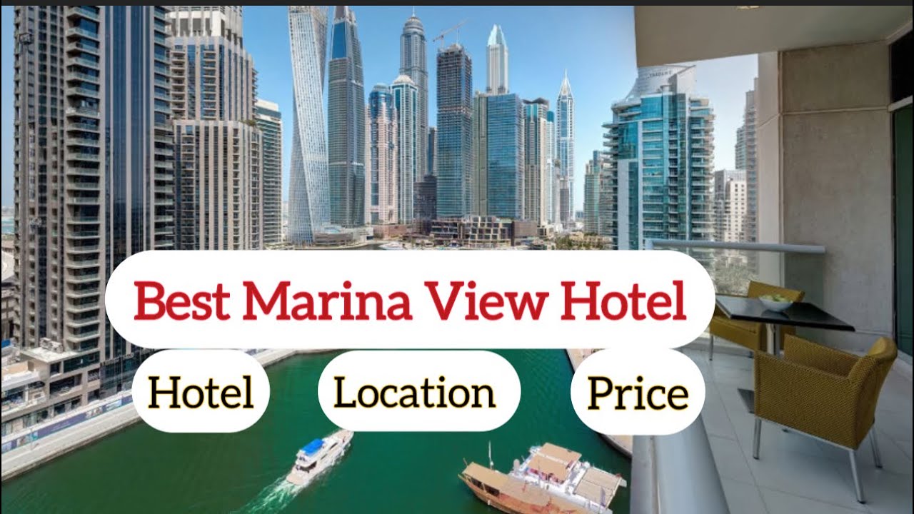🔴Dubai marina Best Hotel apartment Tour | Detailed video of best marina view from balcony