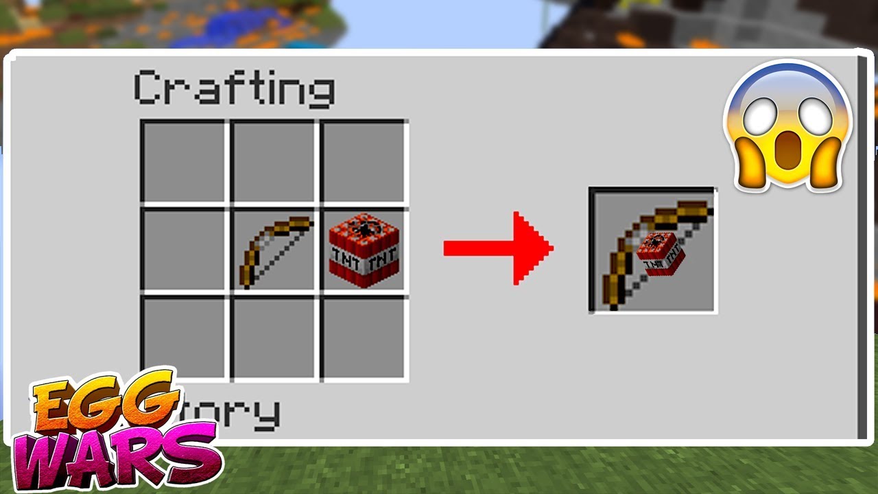 ARCO FUSIONADO CON TNT - ARCO QUE DISPARA TNT - EGGWARS