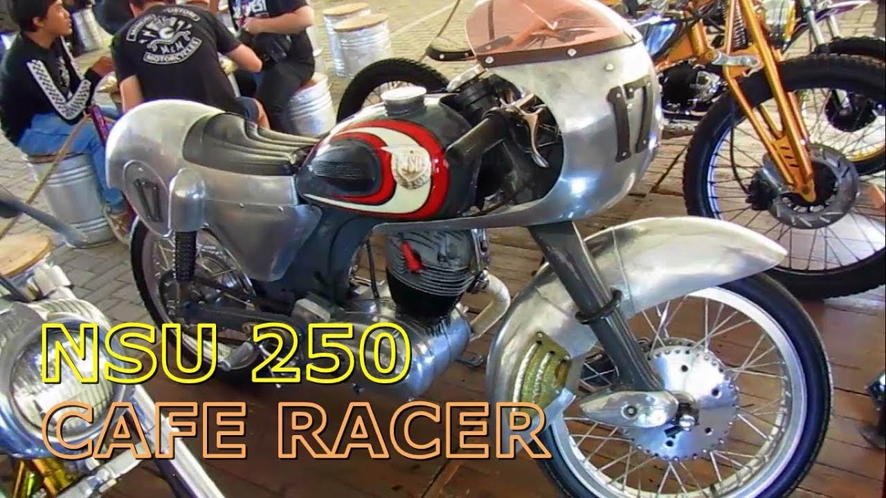 CLASSIC CUSTOM NSU 250 BUILD CAFE RACER
