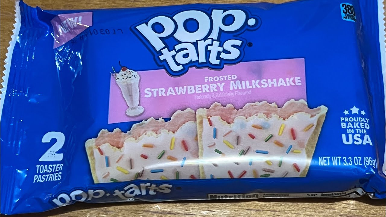 Pop-Tarts Frosted Strawberry Milkshake - Full Review