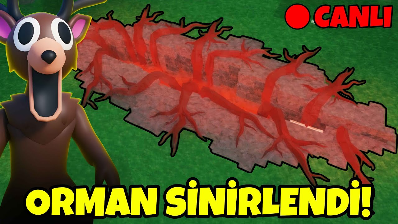 🔴 CANLI! - ORMANDA 99 GECE GÜNCELLEMEE OYNUYORUZ! 🌲🔥😱