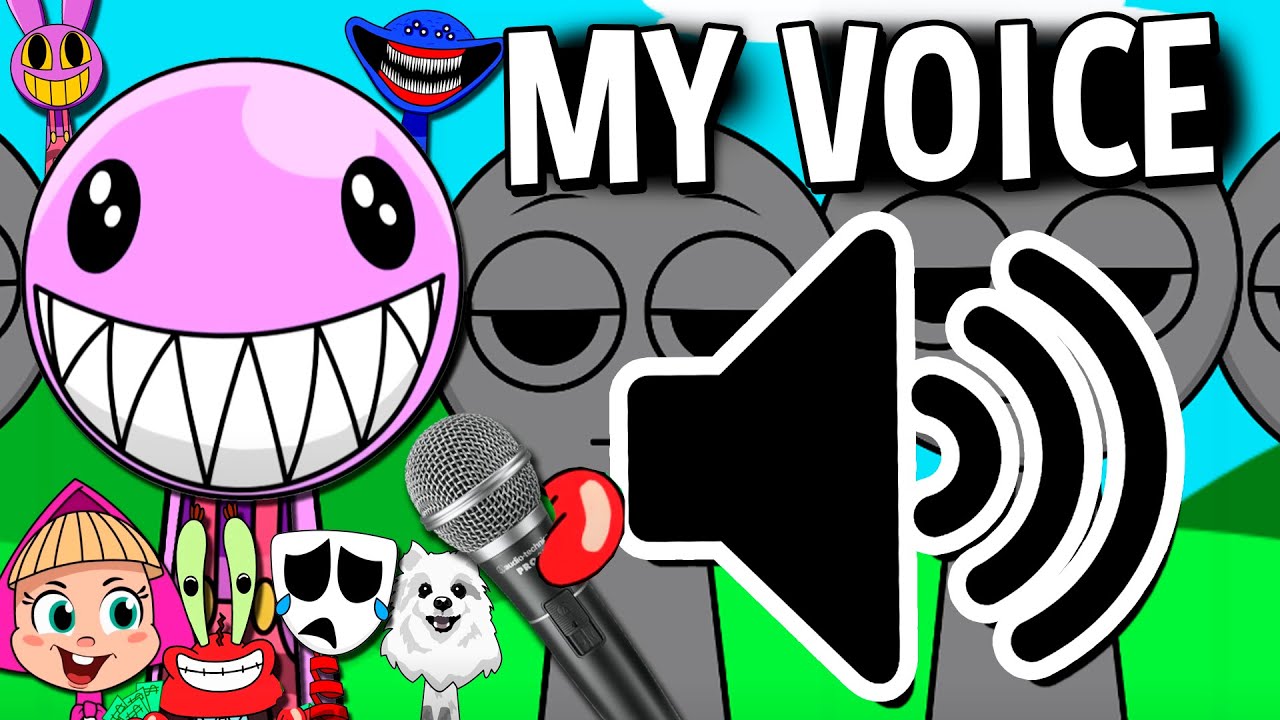 ALL SPRUNKI OCs BUT WITH MY VOICE 😂