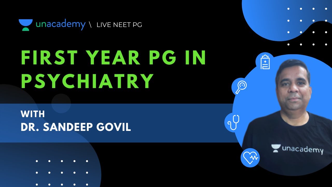 First year PG in Psychiatry with Dr. Sandeep Govil