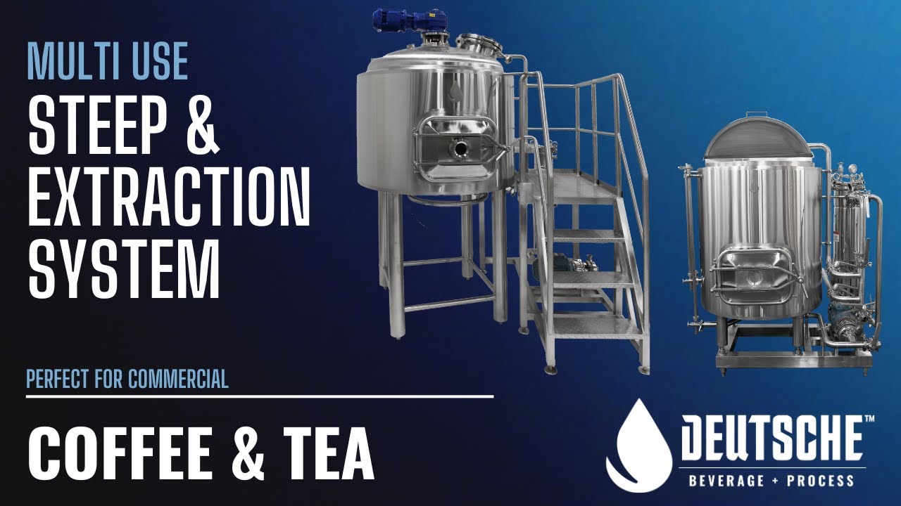 Commercial Coffee & Tea Steep Extraction System