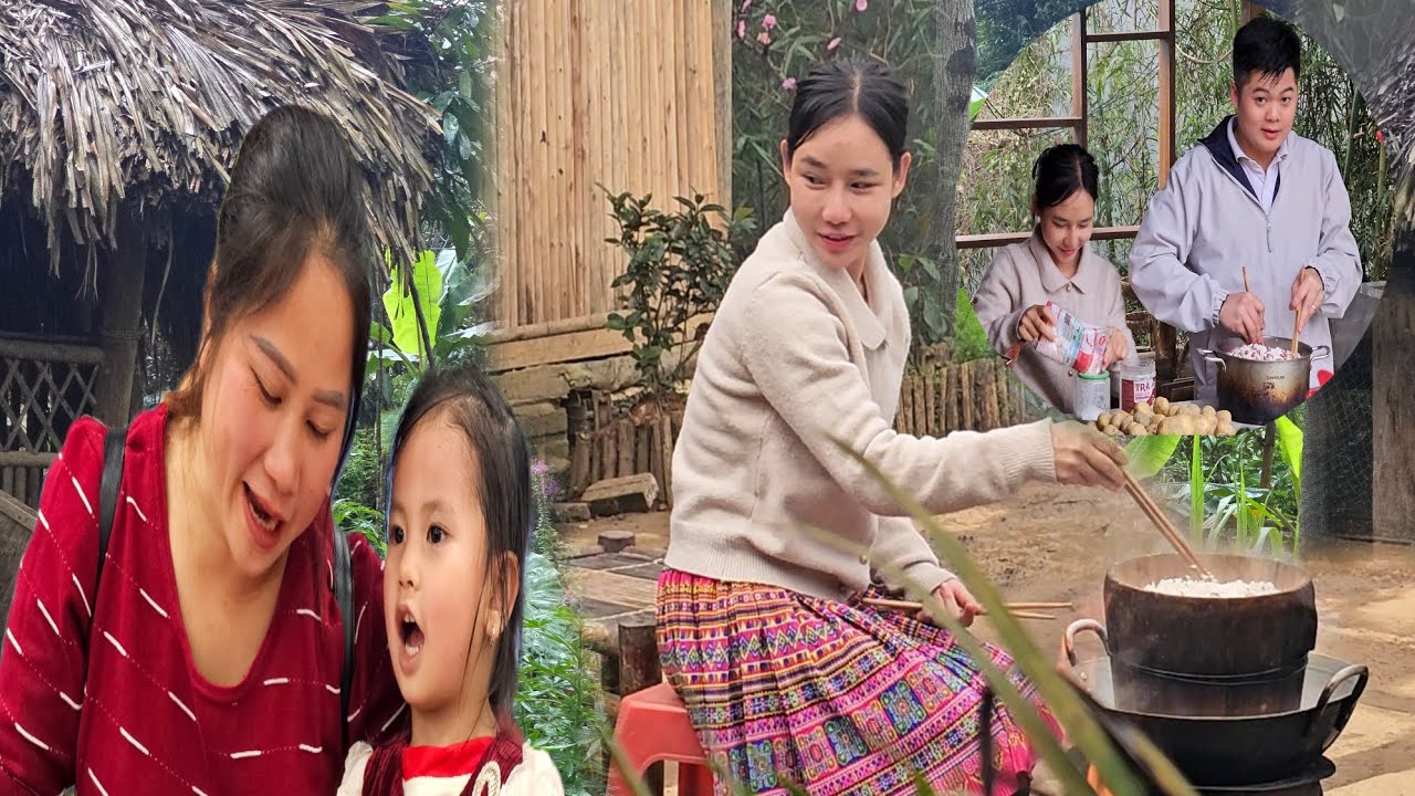 Mai Takes Care of San San While Phuc Ha Is Busy &ndash; A Heartwarming Family Bond