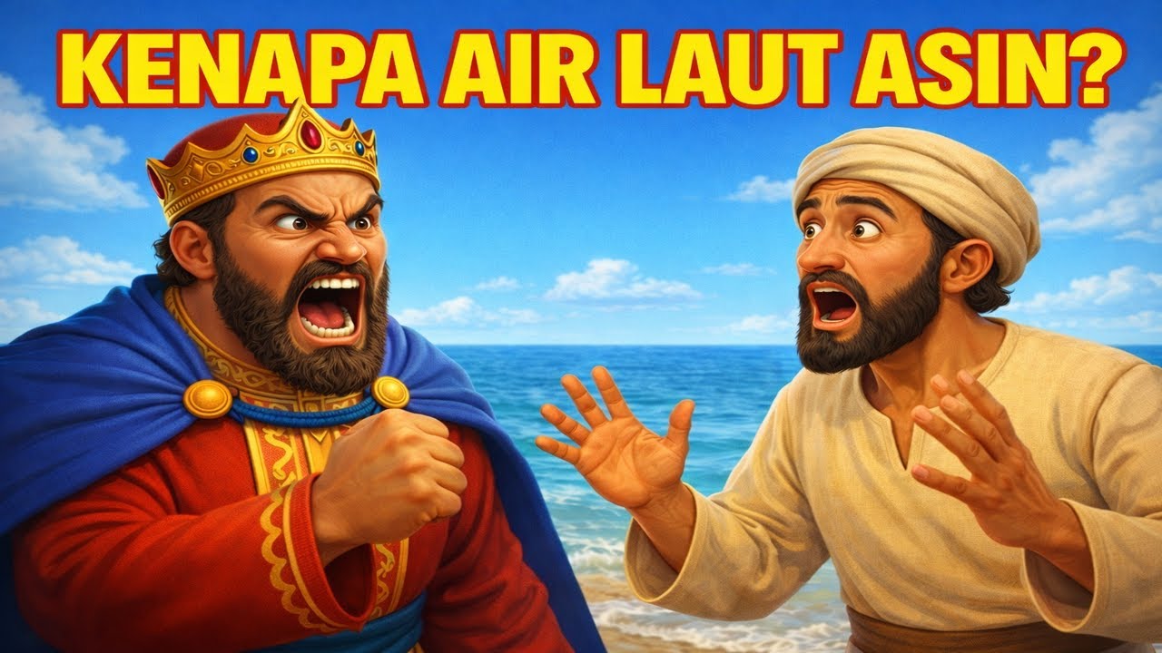 KENAPA AIR LAUT ASIN❓DEBAT ABU NAWAS VS RAJA || KISAH LUCU FULL ABU NAWAS 