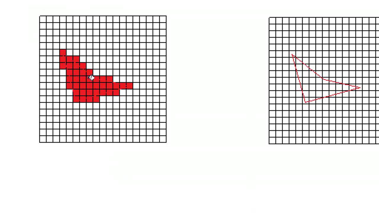 CG: Supersampling 02 - F&uuml;r antialiasing im Einsatz