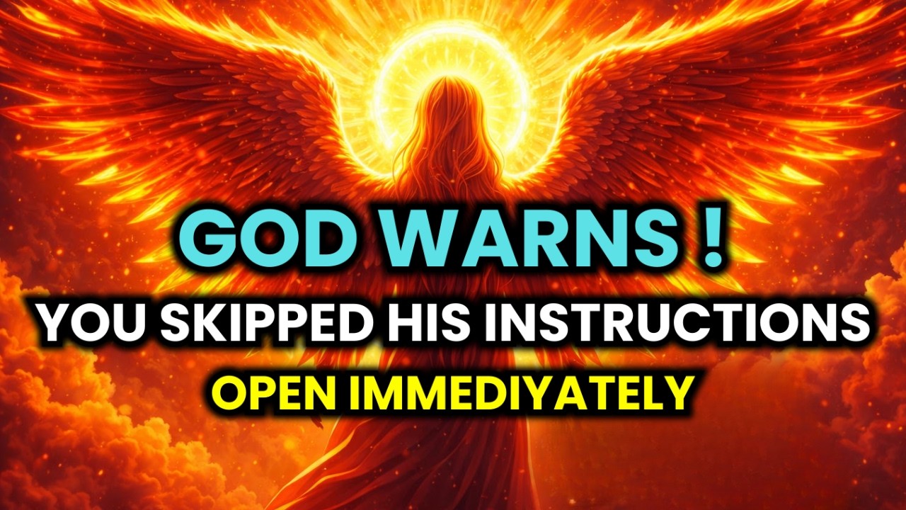 🔴GOD IS SPEAKING TO HIS CHOSEN ONES, I GAVE YOU CLEAR... YOUR PATH WILL GO DARK FOREVER. OPEN NOW!